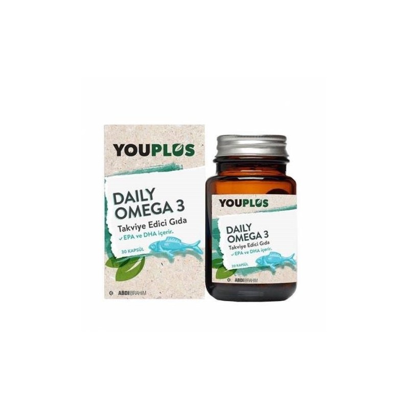 Youplus Daily Omega 3 30 Kapsül