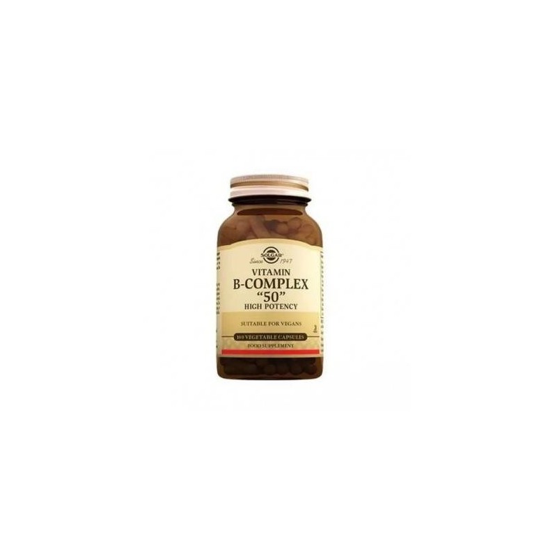 Solgar Vitamin B Complex 100 Kapsül Solgar Vitamin B Complex 100 Kapsül