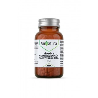 Venatura Vitamin B Kompleks 30 Kapsül Venatura Vitamin B Kompleks 30 Kapsül