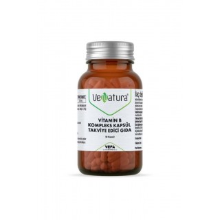 Venatura Vitamin B Kompleks 30 Kapsül Venatura Vitamin B Kompleks 30 Kapsül