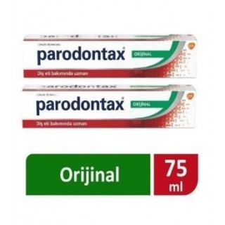 Parodontax Orijinal Florürsüz Diş Macunu 75 ml 2 Adet