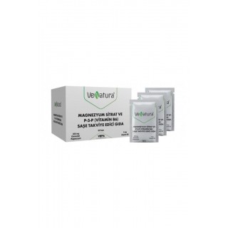 Venatura Magnezyum Sitrat ve P-5-P Vitamin B6 60 Saşe Venatura Magnezyum Sitrat ve P-5-P Vitamin B6 60 Saşe