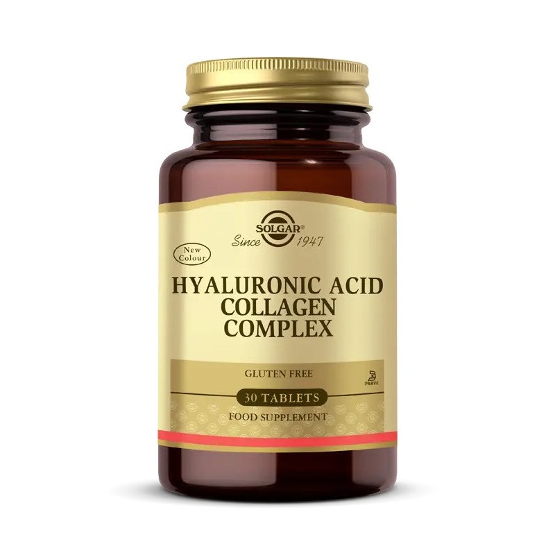 Solgar Hyaluronic Acid Collagen Complex 120 mg 30 Tablet