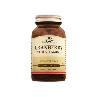 Solgar Cranberry with Vitamin C 60 Kapsül Solgar Cranberry with Vitamin C 60 Kapsül