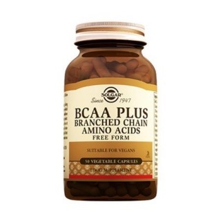 Solgar BCAA Plus Branched Chain Amino Acids 50 Kapsül Solgar BCAA Plus Branched Chain Amino Acids 50 Kapsül