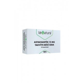 Venatura Astaksantin 12 Mg 30 Kapsül