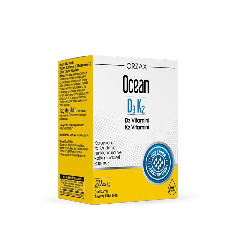 Ocean D3K2 20 ml Damla