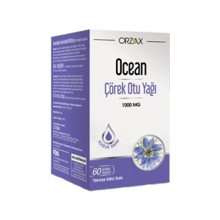 Ocean Çörek Otu Yağı 1000 mg 60 Kapsül Ocean Çörek Otu Yağı 1000 mg 60 Kapsül
