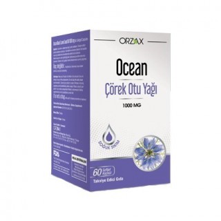 Ocean Çörek Otu Yağı 1000 mg 60 Kapsül Ocean Çörek Otu Yağı 1000 mg 60 Kapsül
