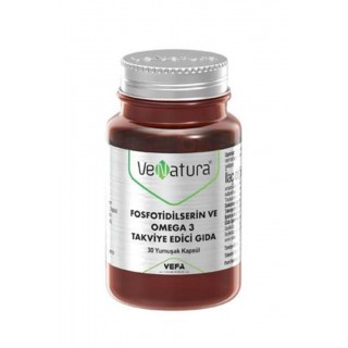 Venatura Fosfotidilserin ve Omega 3 30 Kapsül Venatura Fosfotidilserin ve Omega 3 30 Kapsül