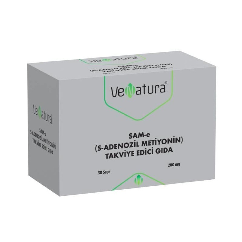 Venatura SAM-e (S-ADENOZİL METİYONİN) 30 Şase Venatura SAM-e (S-ADENOZİL METİYONİN) 30 Şase