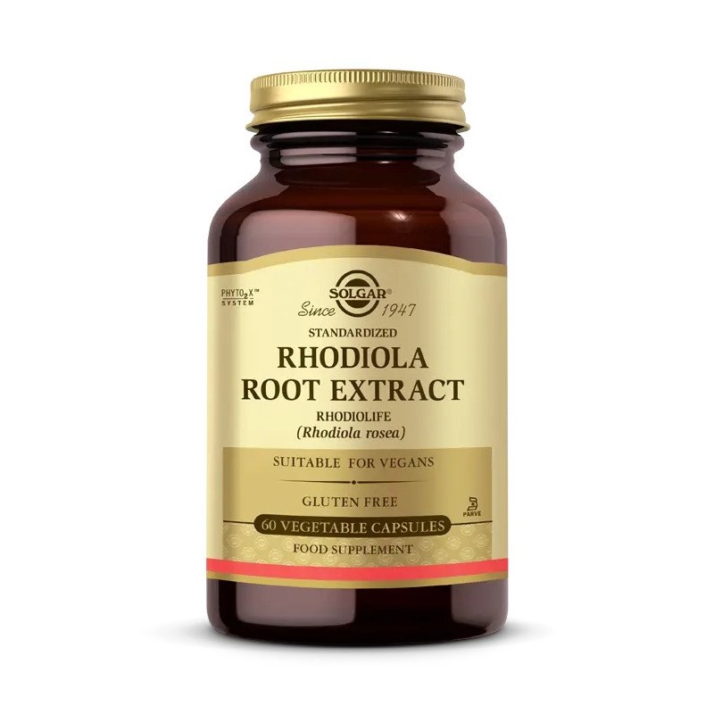 Solgar Rhodiola Root Extract 60 Kapsül